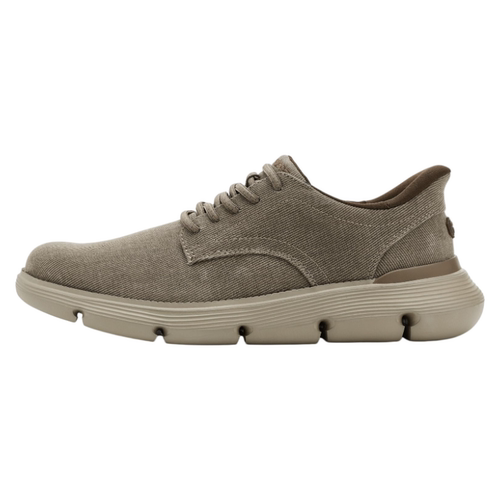 Skechers斯凯奇男鞋帆布鞋休闲健步鞋足弓支撑一脚蹬易穿脱春夏季
