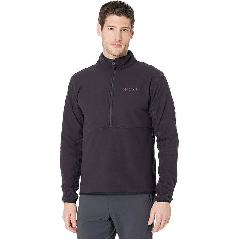 爆款MARMOT/土拨鼠男套头衫卫衣半拉链户外运动休闲衣秋10221664