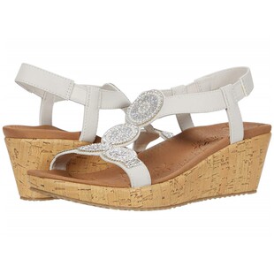 Skechers/斯凯奇女凉鞋外穿坡跟波西米亚风露趾夏时尚防滑9359658