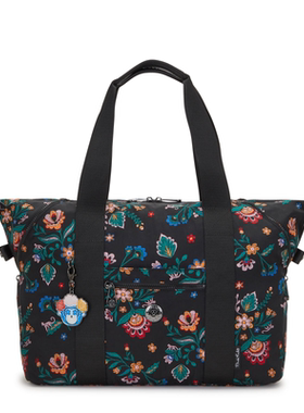 Kipling凯浦林女包金属猴子包托特包手提包腋下包刺绣印花时尚