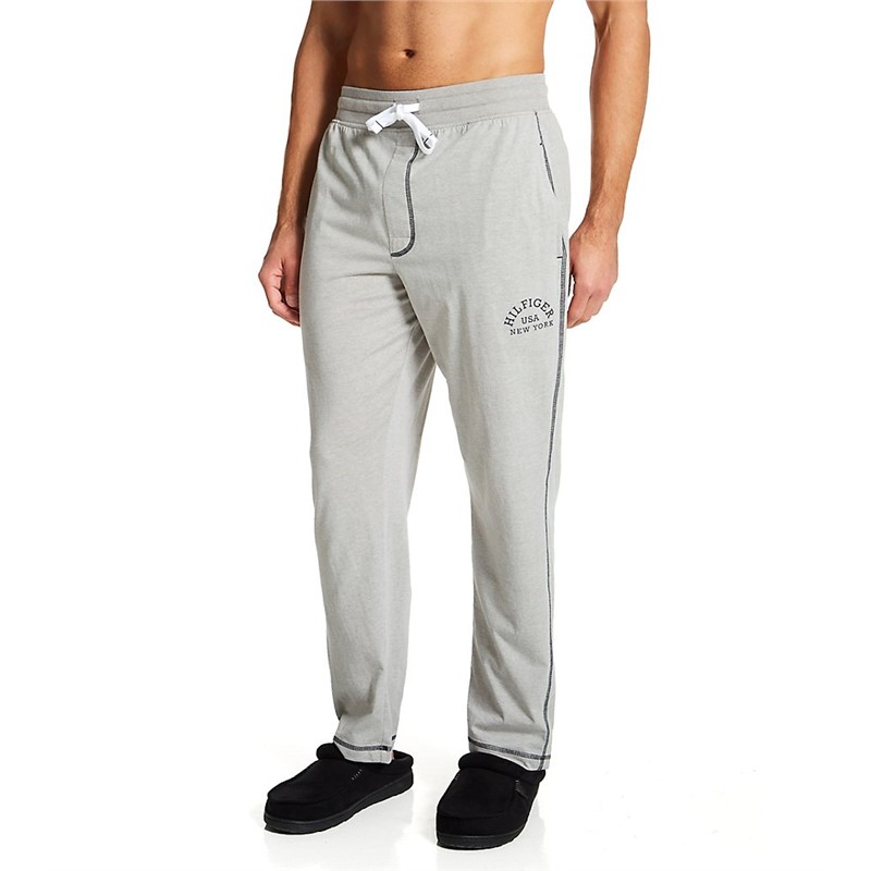 TOMMY HILFIGER/汤米男休闲长裤针织运动直筒宽松简约锻炼春正品