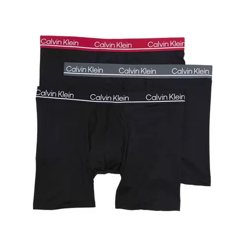 Calvin Klein CK нижнее белье мужское квартир -корнинер Брюки 3 полоски смешанного боксера, чтобы подать парню подарки