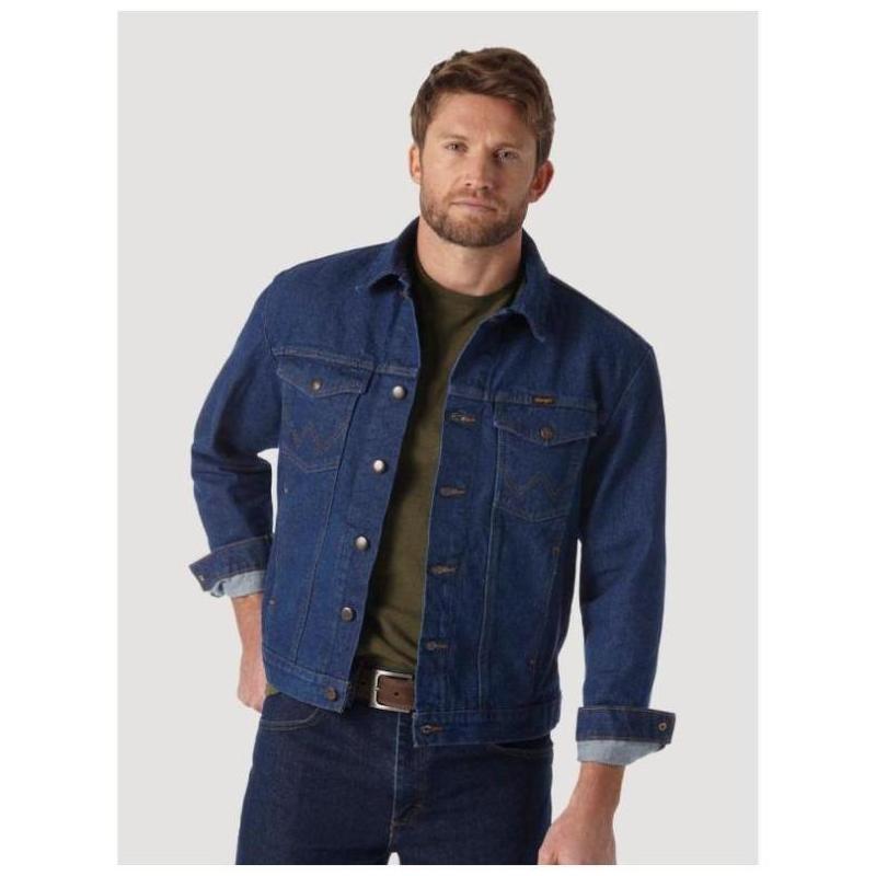Wrangler/威格男式牛仔夹克春秋新品青春流行休闲舒适正品74145