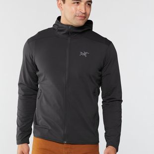 Arc'teryx/始祖鸟KYANITE LT男抓绒连帽开衫 户外徒步登山 27966