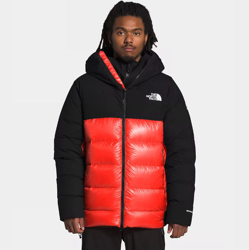 连帽厚款冬季防寒羽绒服