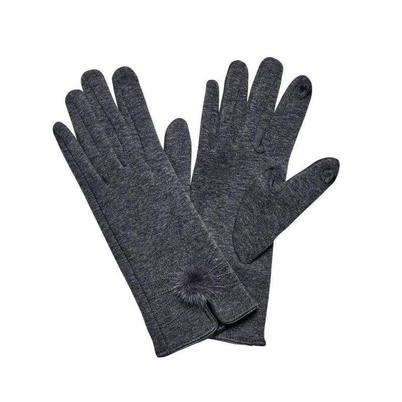 san diego hat女手套针织绒手套天鹅绒衬里度假新款正品kng3609