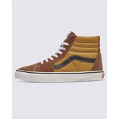 绒面皮帆布鞋 高帮板鞋 春夏Sk8 VANS范斯男女情侣款 Hi休闲运动正品