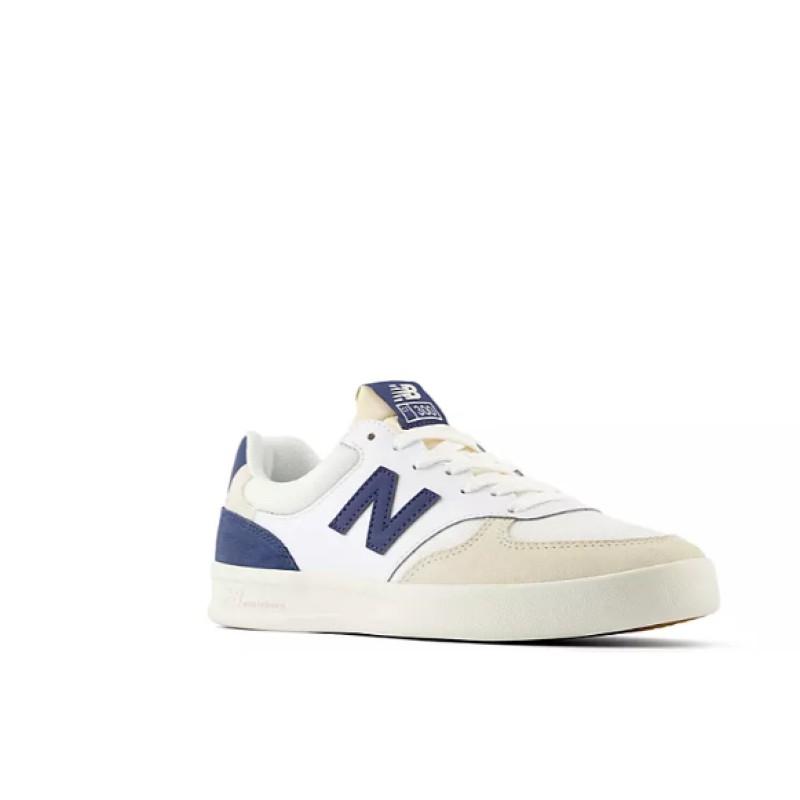 New Balance NB男运动板鞋休闲鞋透气皮面低帮系带小白鞋春夏