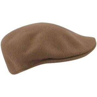 英伦风正品 484575 袋鼠帽子男秋冬鸭舌帽平顶毛呢保暖时尚 Kangol