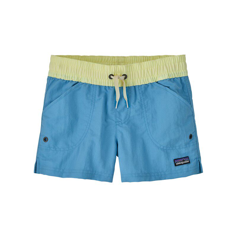 PATAGONIA巴塔哥尼亚女童运动短裤速干沙滩裤训练跑步夏季中大童