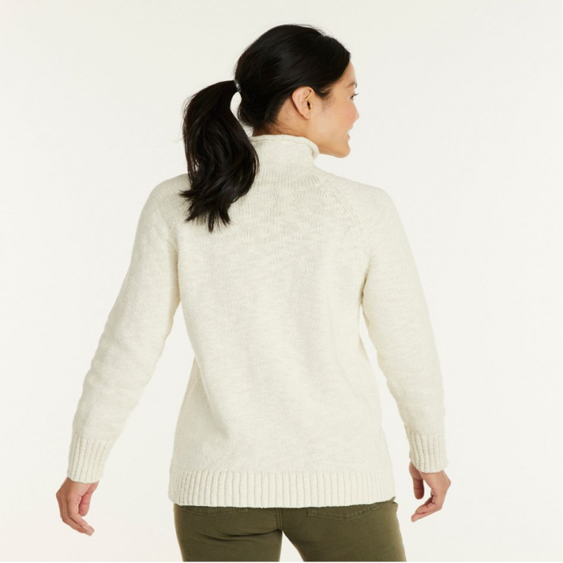 L.L. Bean/宾恩女士毛衣套头衫高领长袖棉质柔软舒适正品TA507416