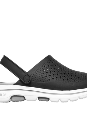 Skechers/斯凯奇男包头凉鞋拖鞋洞洞鞋沙滩鞋夏GOwalk5正品243002