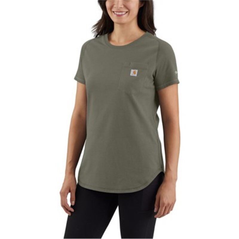 Carhartt/卡哈特女装短袖T恤圆领半截袖棉质休闲春夏上衣106650