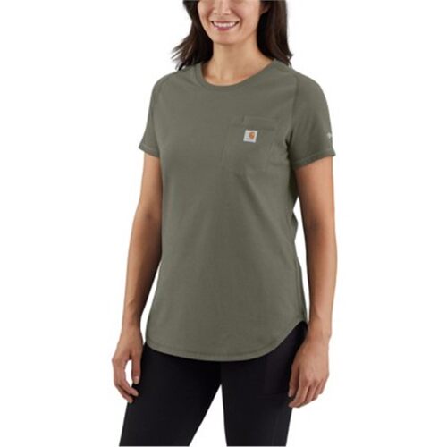 Carhartt/卡哈特女装短袖T恤圆领半截袖棉质休闲春夏上衣106650