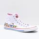 303933 匡威男帆布鞋 高帮Hellokitty系带休闲正品 Converse