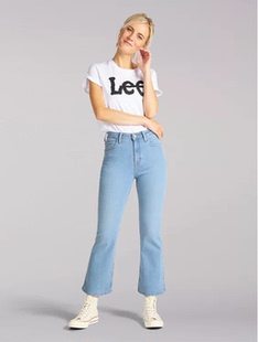 Lee/李牌女牛仔裤经典款水洗长裤微喇百搭柔软春秋正品6FW0371