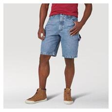 Джинсы мужские wrangler/威格男牛仔裤五分裤宽松舒适透气纯棉正品132072 Wrangler/132072