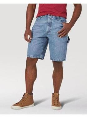 Wrangler/威格男牛仔裤五分裤宽松舒适透气纯棉正品132072