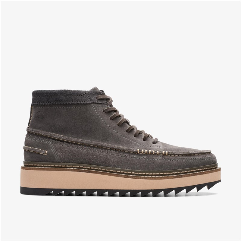 clarks其乐男鞋户外短靴匠心系列复古春秋季时尚前卫系带26173450