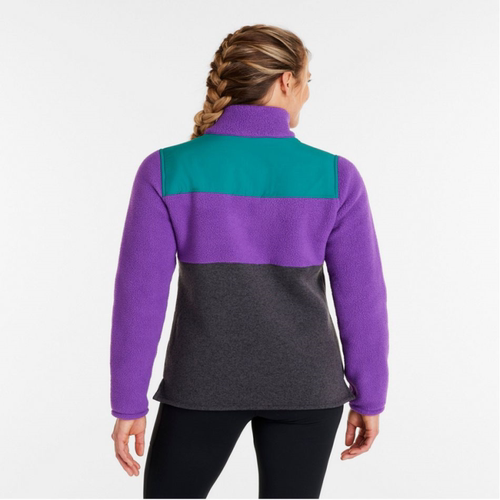 L.L. Bean/宾恩女士套头衫羊羔绒半拉链柔软舒适抓绒正品TA517566