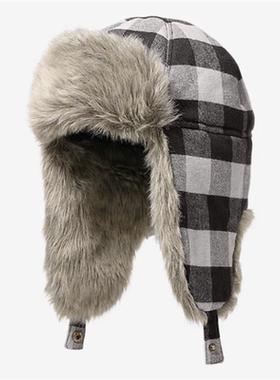 EDDIE BAUER男女帽子情侣款冬季护耳毛绒保暖正品i14 792 3003