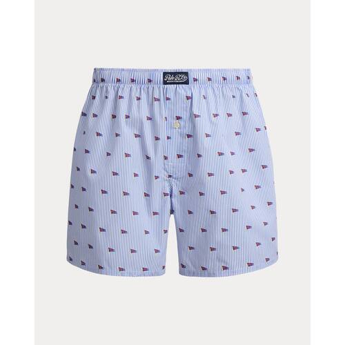 拉夫劳伦/POLO RALPH LAUREN男士内裤平角内裤四角家居短裤纯棉
