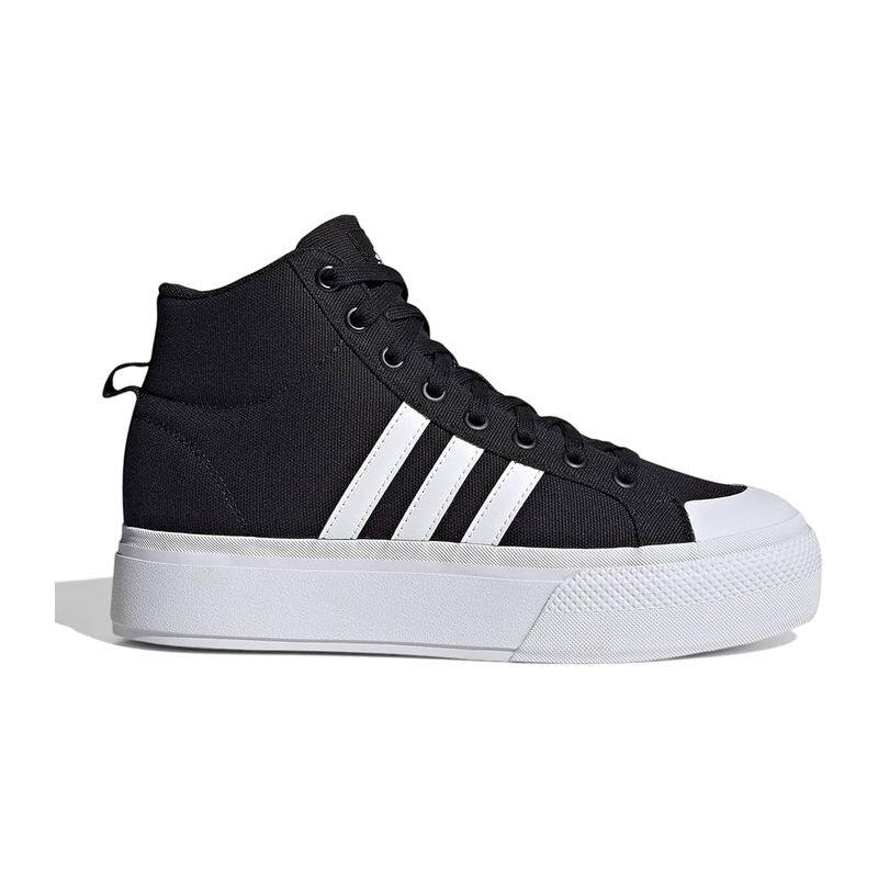 Adidas/阿迪达斯女鞋帆布鞋休闲板鞋Bravada 2.0松糕底秋季厚底