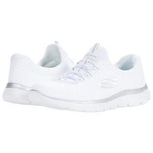 Skechers/斯凯奇女鞋健步鞋一脚蹬便鞋妈妈鞋夏季徒步透气9940084