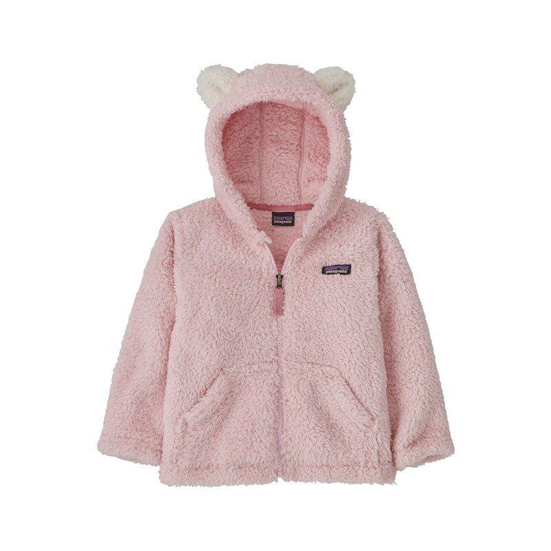 PATAGONIA/巴塔哥尼亚小熊耳朵抓绒夹克连帽衫休闲运动婴幼儿正品
