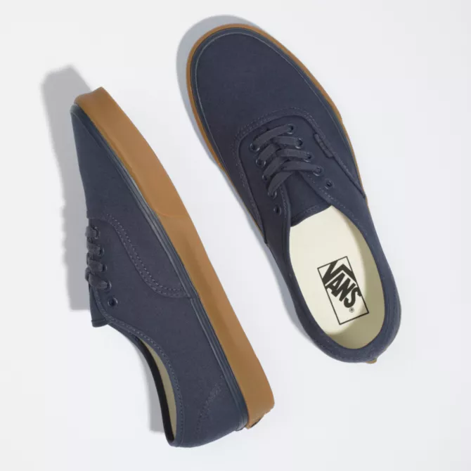 Vans/范斯帆布鞋男鞋纯色Gum系带低帮休闲鞋潮鞋正品8EMONY