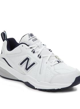 NEW BALANCE NB男运动鞋小白鞋真皮训练608 V5正品432275