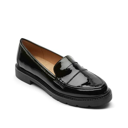 Rockport/乐步女乐福鞋休闲皮鞋商务一脚蹬潮流通勤工装鞋春正品