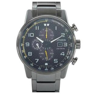 Citizen 58E CA0687 西铁城男手表石英计时Primo黑色表盘腕表正品