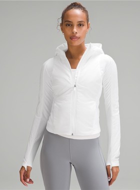 Lululemon露露乐蒙女子外套夹克衫连帽瑜伽服修身春夏舒适LW4BZFS