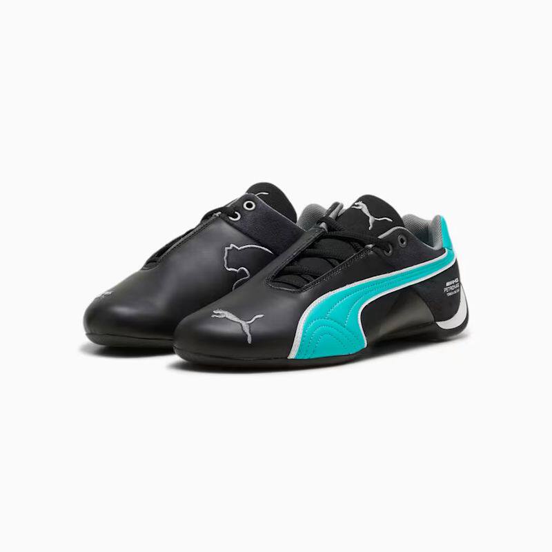 彪马Puma男鞋F1赛车鞋板鞋皮面奔驰logo运动休闲低帮系带Mercedes
