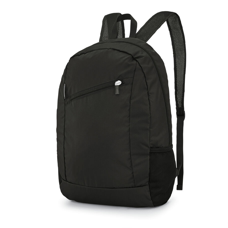 Samsonite/新秀丽双肩包可折叠背包购物袋差旅轻便书包拉链107090