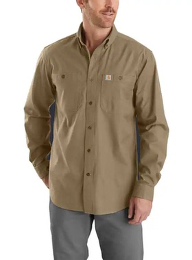 carhartt卡哈特男衬衫主线RUGGED FLEX工装夹克衫美式宽松103554