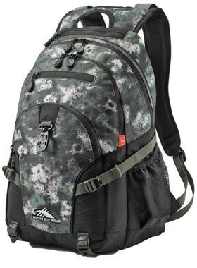 High Sierra/高山男士双肩拉链背包拼色收纳个性潮流正品14741171