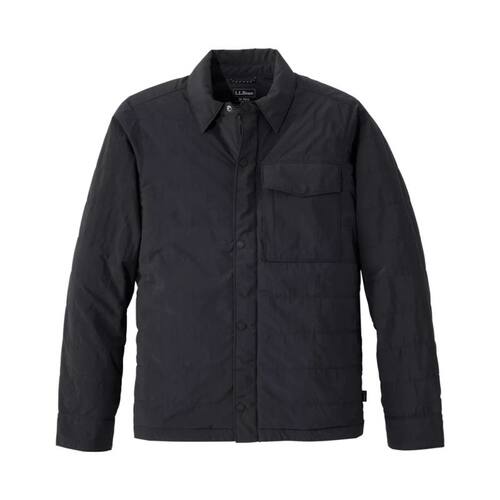 L.L. Bean/宾恩男士夹克衬衫工装外套按扣门襟夹棉秋冬季户外保暖