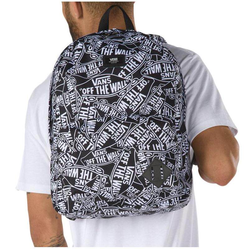 Vans/范斯男女同款双肩背包拼色LOGOOld Skool联名款正品3999415