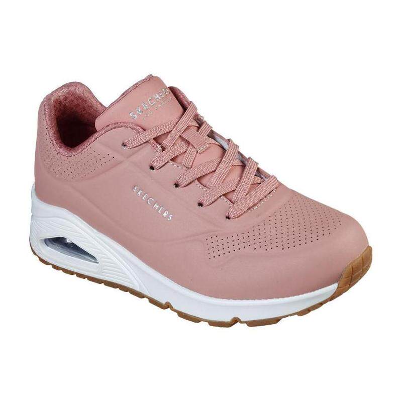 skechers/斯凯奇女牛津鞋磨砂面系带气垫休闲正品5007878687