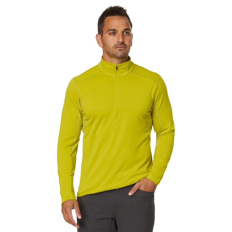 ARC'TERYX/始祖鸟男卫衣T恤长袖Rho Hybrid半高领春秋户外保暖