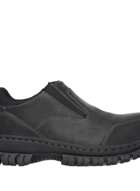 Skechers/斯凯奇男一脚蹬钢头户外休闲鞋运动短靴工作鞋正品77066