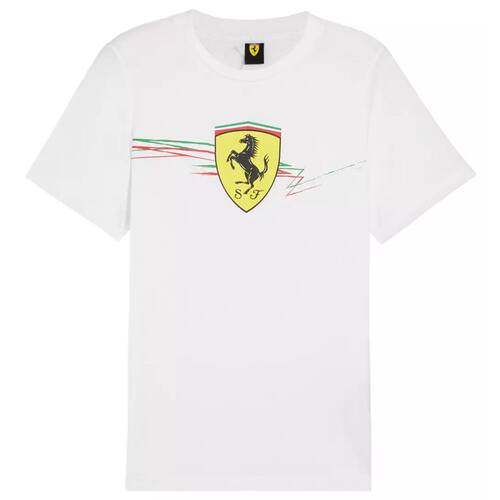 PUMA/彪马T恤夏季运动短袖Ferrari法拉利联名赛车系列棉质半截袖