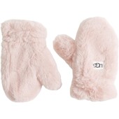 绒毛正品 UGG手套儿童女童礼物2 6岁豹纹保暖可爱萌冬季