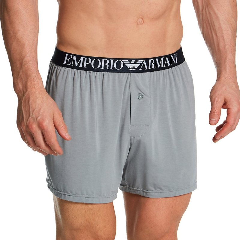 EMPORIO ARMANI/阿玛尼男平角内裤四角短裤头莫代尔夏正品2596885