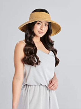 san diego hat女草帽沙滩帽度假网红折叠遮阳防晒三亚正品UBV002