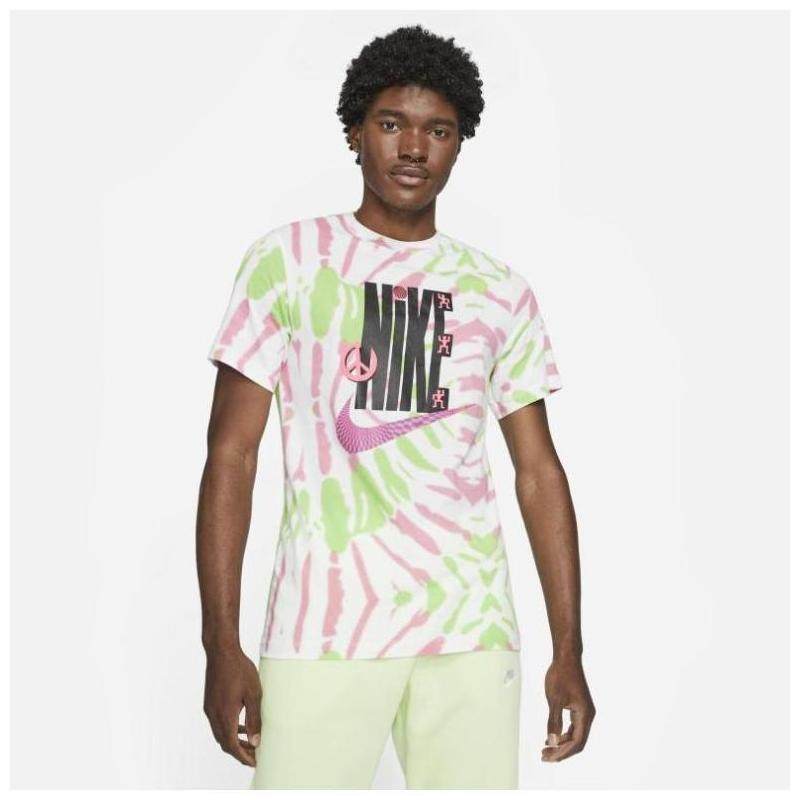 nike/耐克男运动t恤夏季短袖印花圆领印花涂鸦宽松正品d1270101