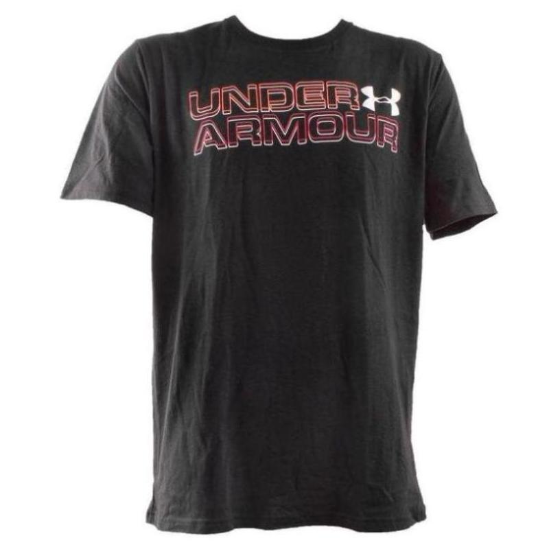 under armour/安德玛男t恤圆领logo短袖夏季宽松正品ua 1345694