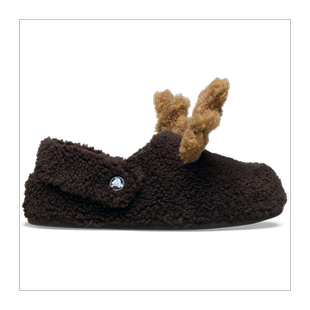 可爱新款 Crocs卡路驰毛毛鞋 保暖室内鞋 秋冬季 棉拖鞋 男女包头拖鞋